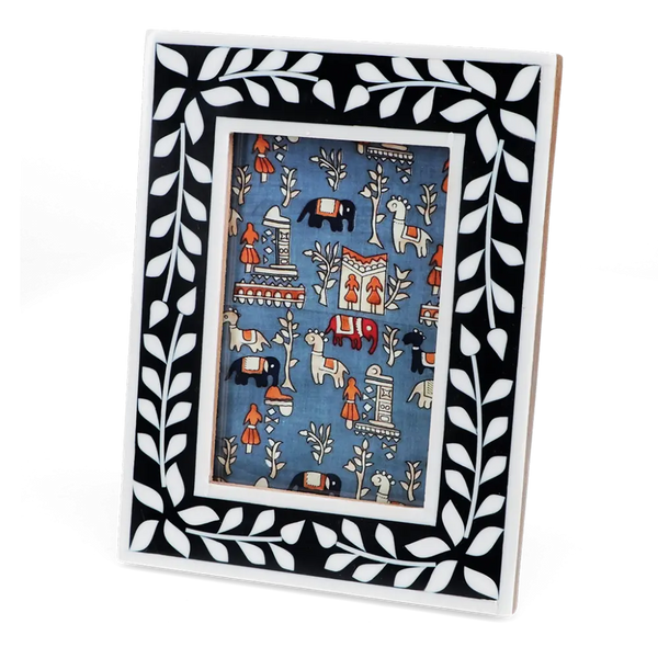 Resin Picture Frame - Navy -  TWO SIZES