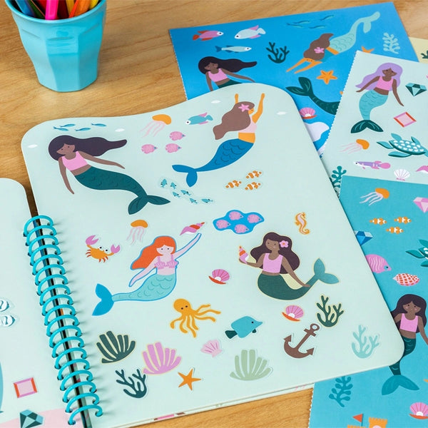 Reusable Sticker Book - Mermaid