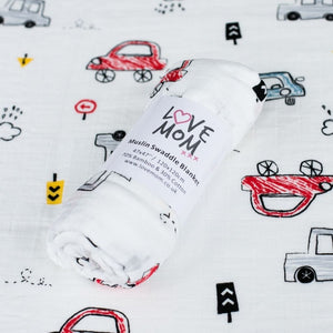 Car Drawing Swaddle