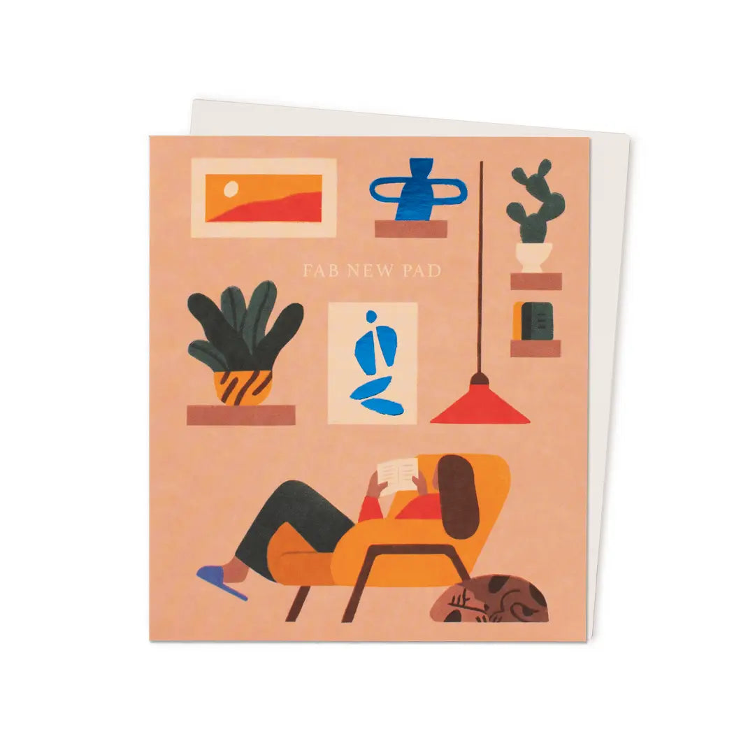 Fab New Pad Greeting Card