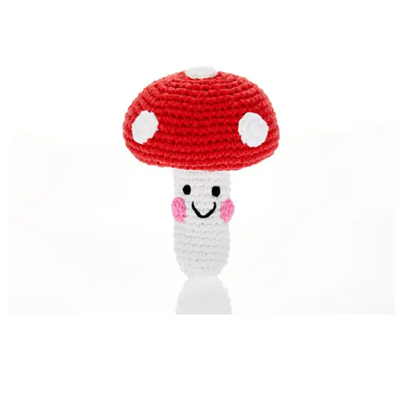 Baby Toy Toadstool Rattle