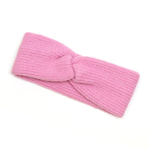 Recycled Blend Pink Marl Knit Headband