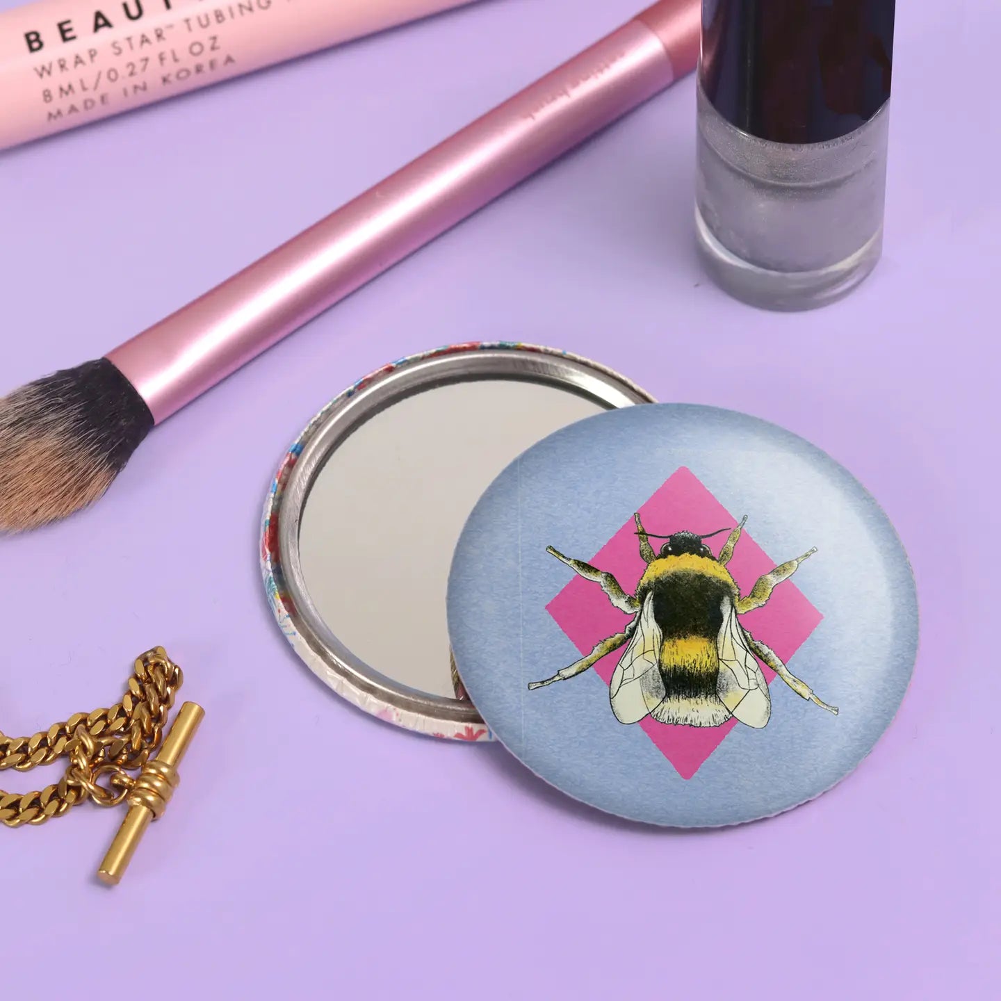 Bumble Bee Pocket Mirror