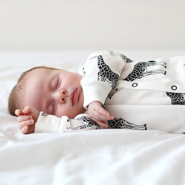 Giraffe Cotton Sleepsuit 6-12 Months