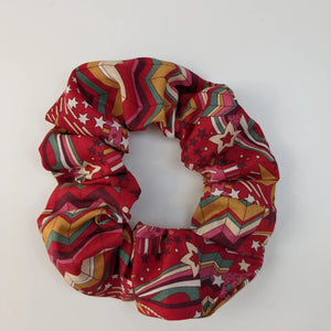 Liberty of London Fabric Hair Scrunchie - My Little Red Star