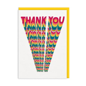 Thank You Repeat Greeting Card