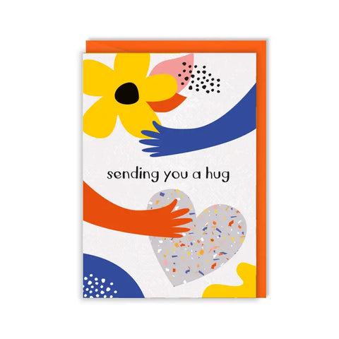 Thinking of You Card - Sending You a Hug