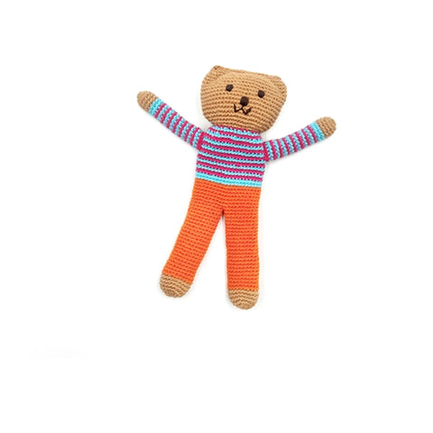 Baby Toy Teddy Orange Trousers