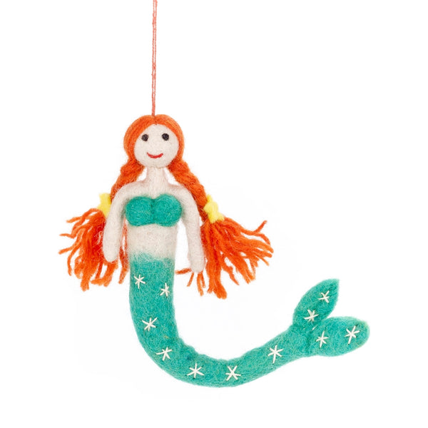 Christmas Mermaid Hanging Decoration