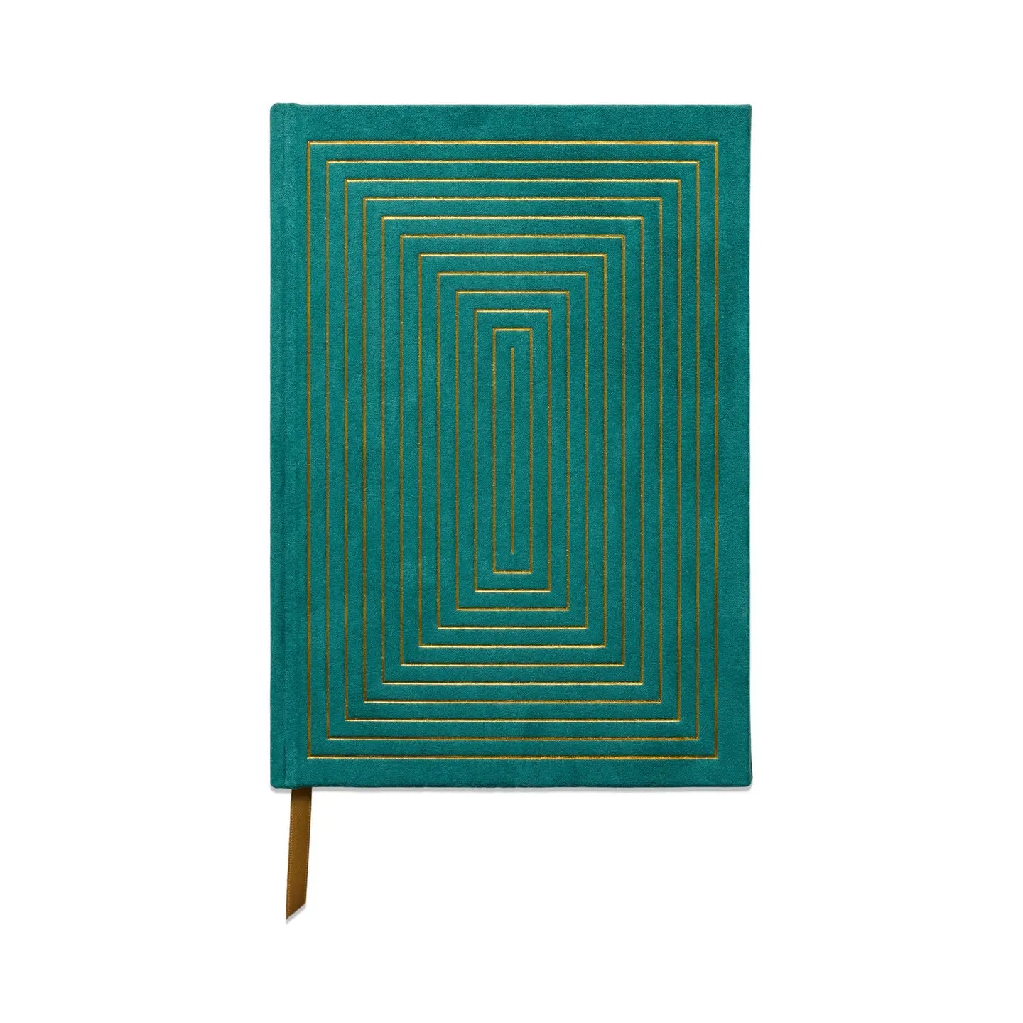 Ink Suedette Journal - Green