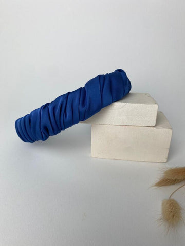 Royal Blue Rouched Band
