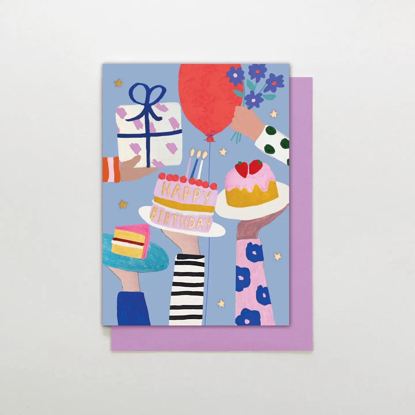 Birthday Party Greetings Card