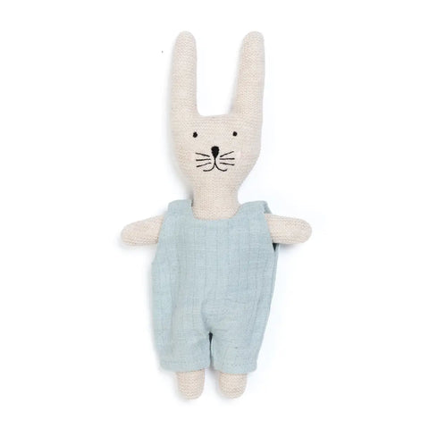 Cotton Knit Rattle - Rabbit