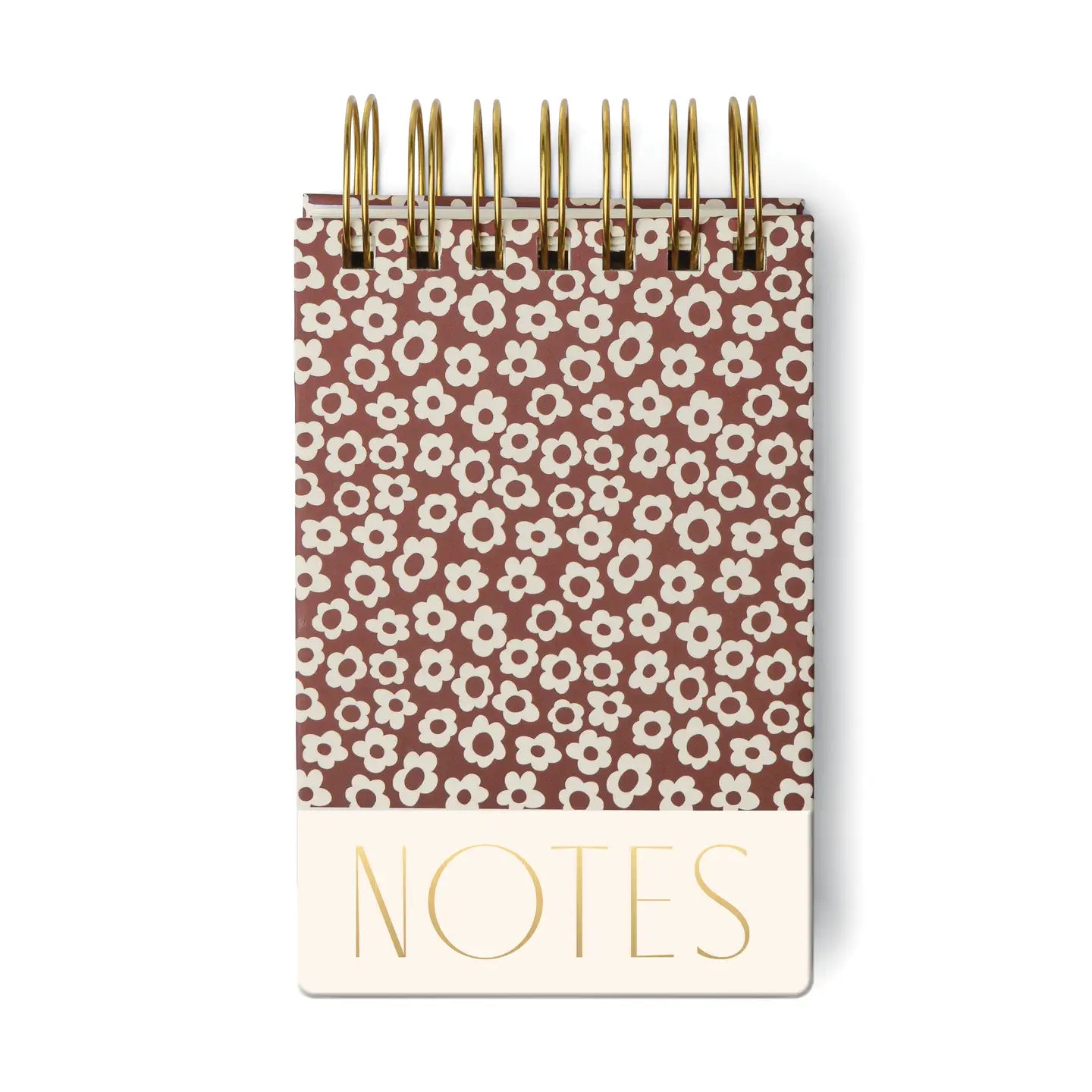 Chunky Notepad - Burgundy Floral
