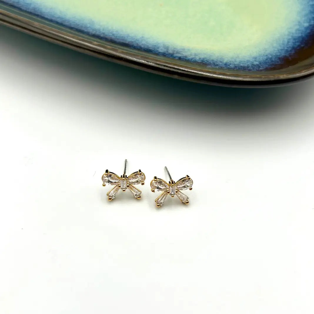 Sparkle Bow Earrings