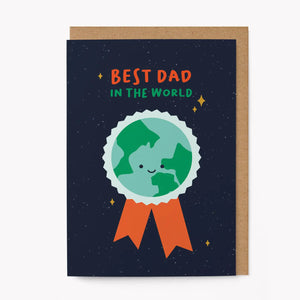 Best Dad - Father's Day Greeting Card