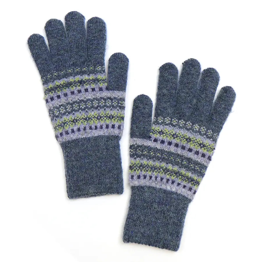 Blue & Sage Mix Gloves