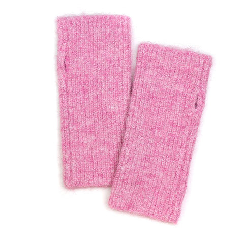 Recycled Mix Pink Marl Wrist Warmers