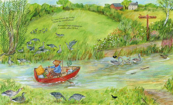 Mouse on the River - Flap Book