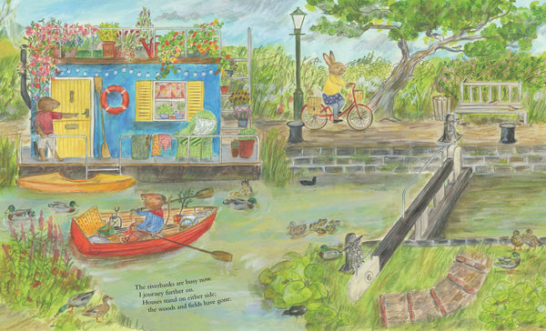 Mouse on the River - Flap Book