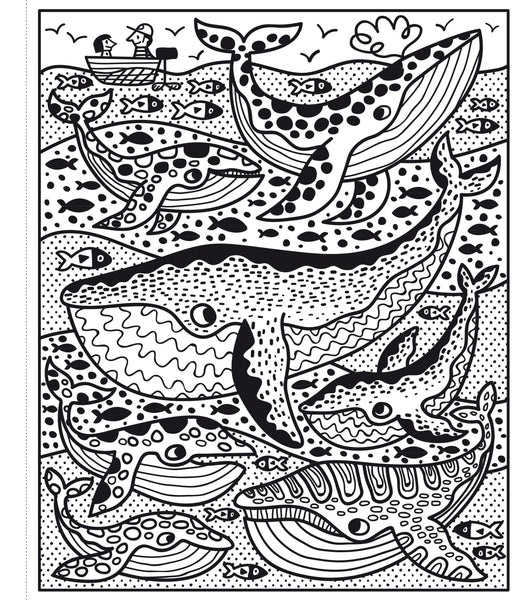 Under the Sea Magic Painting Book