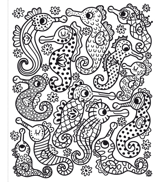 Under the Sea Magic Painting Book