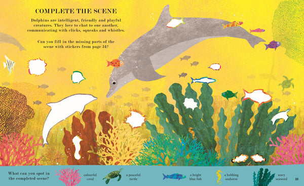 Sea: A World Beneath the Waves Activity Book