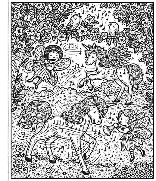 Unicorn Magic Painting Book