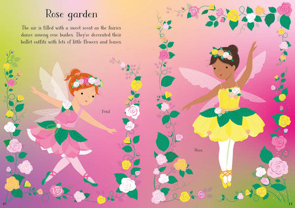 Little Sticker Dolly Dressing - Ballet Fairies