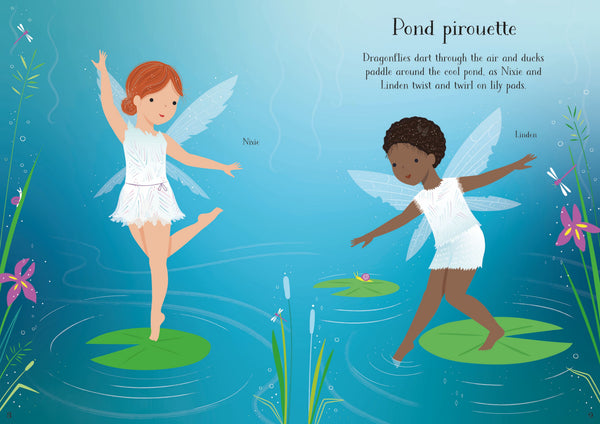 Little Sticker Dolly Dressing - Ballet Fairies