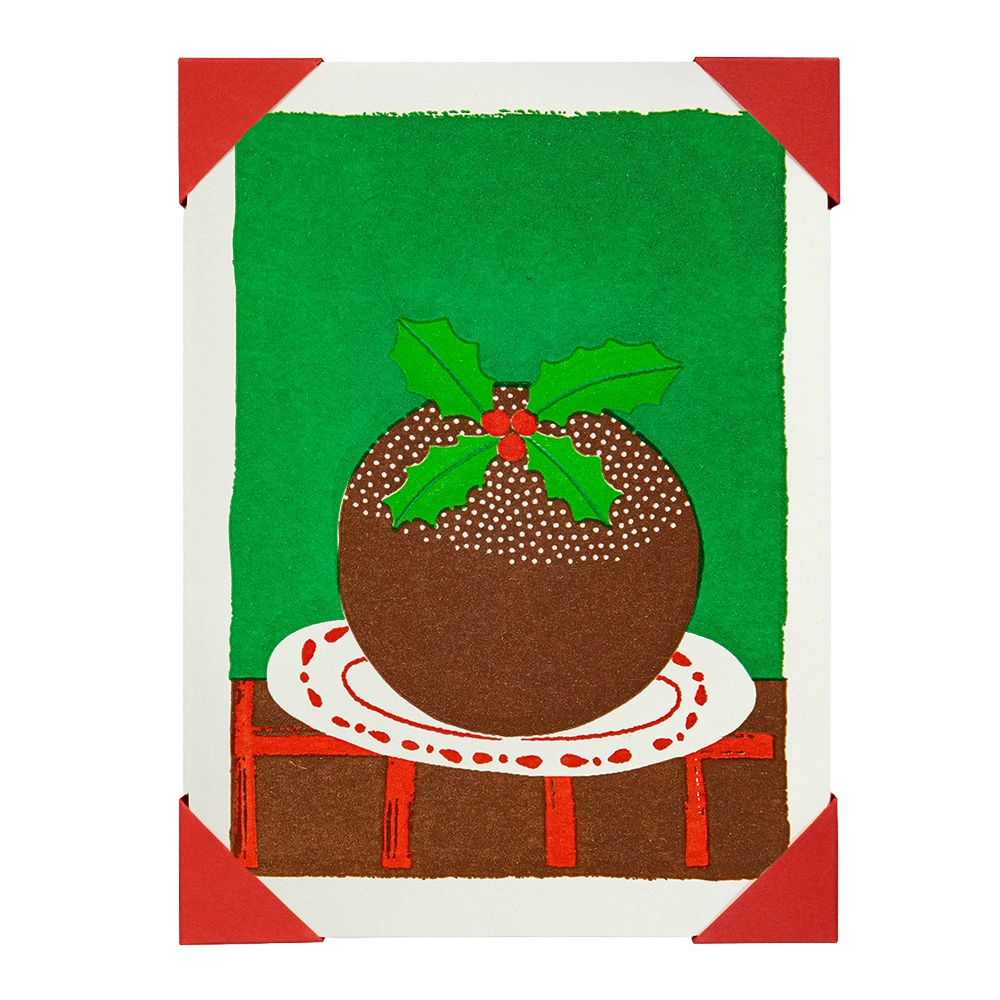 Christmas Pudding - Notelets Set