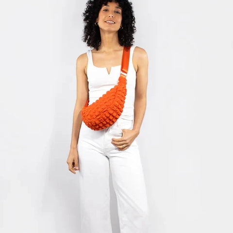 Orange Crossbody Bag