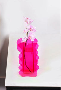 Pink Abstract Vase