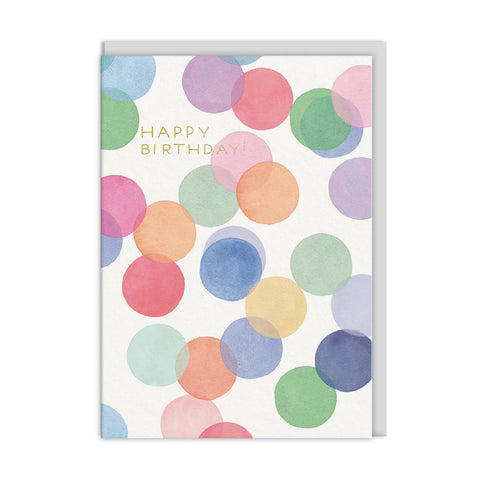 Birthday Confetti Greetings Card