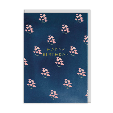 Dainty Block Print Greeting Card