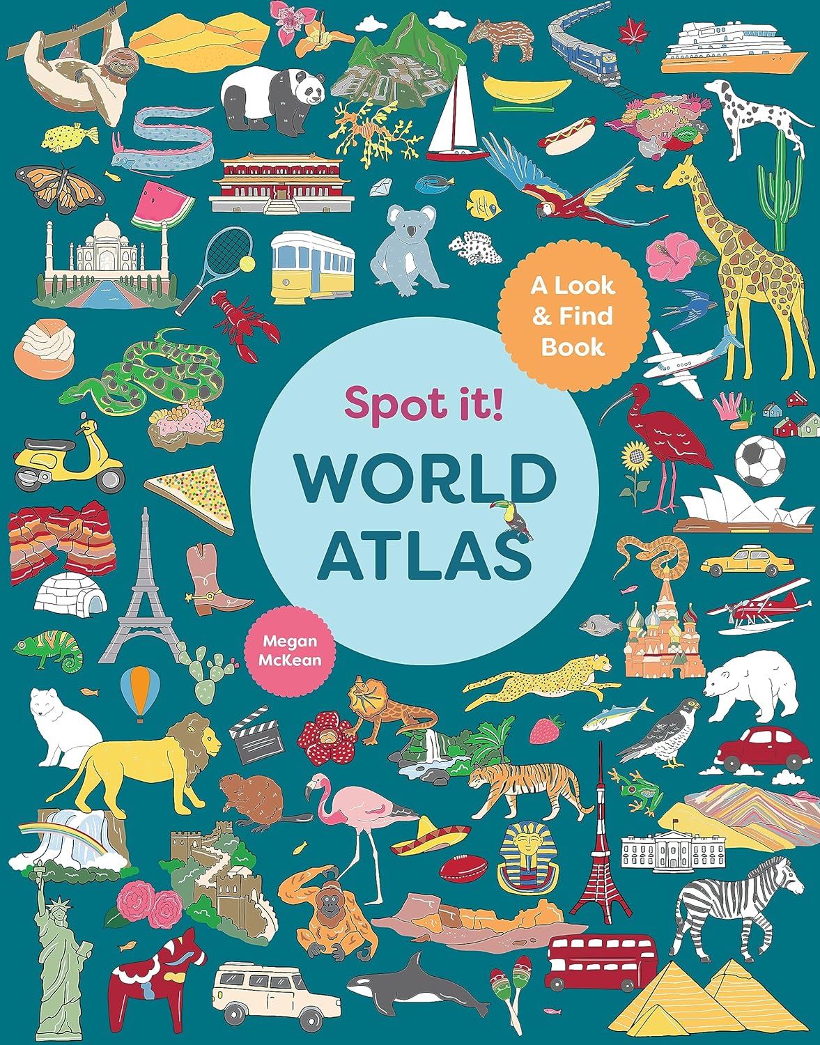 Spot It World Atlas - A Look and Find Book