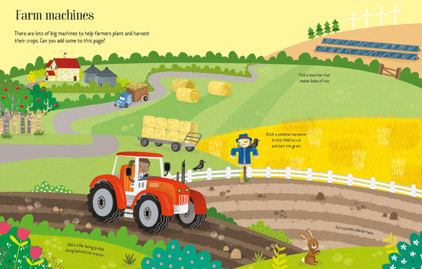 First Sticker Book - Farms