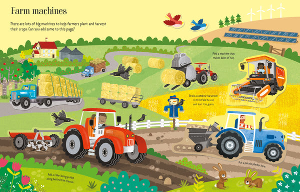 First Sticker Book - Farms