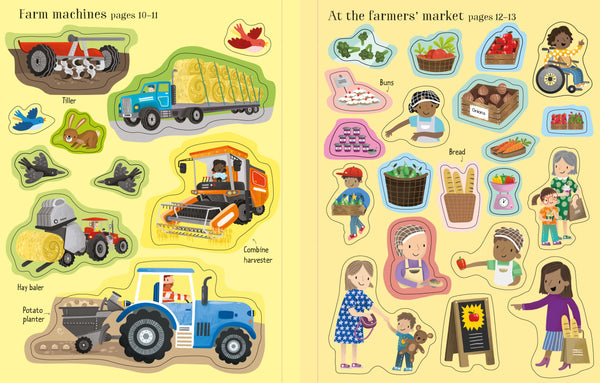 First Sticker Book - Farms