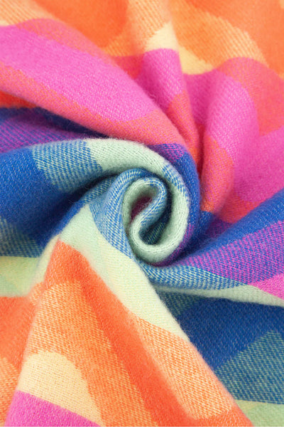 Multi Colour Zig-Zag Heavyweight Scarf