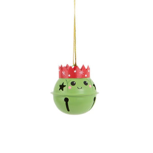 Christmas Brussels Sprout Hanging Bell Decoration