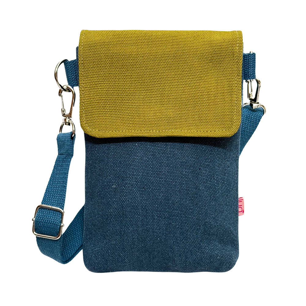 Blue & Green Phone Bag
