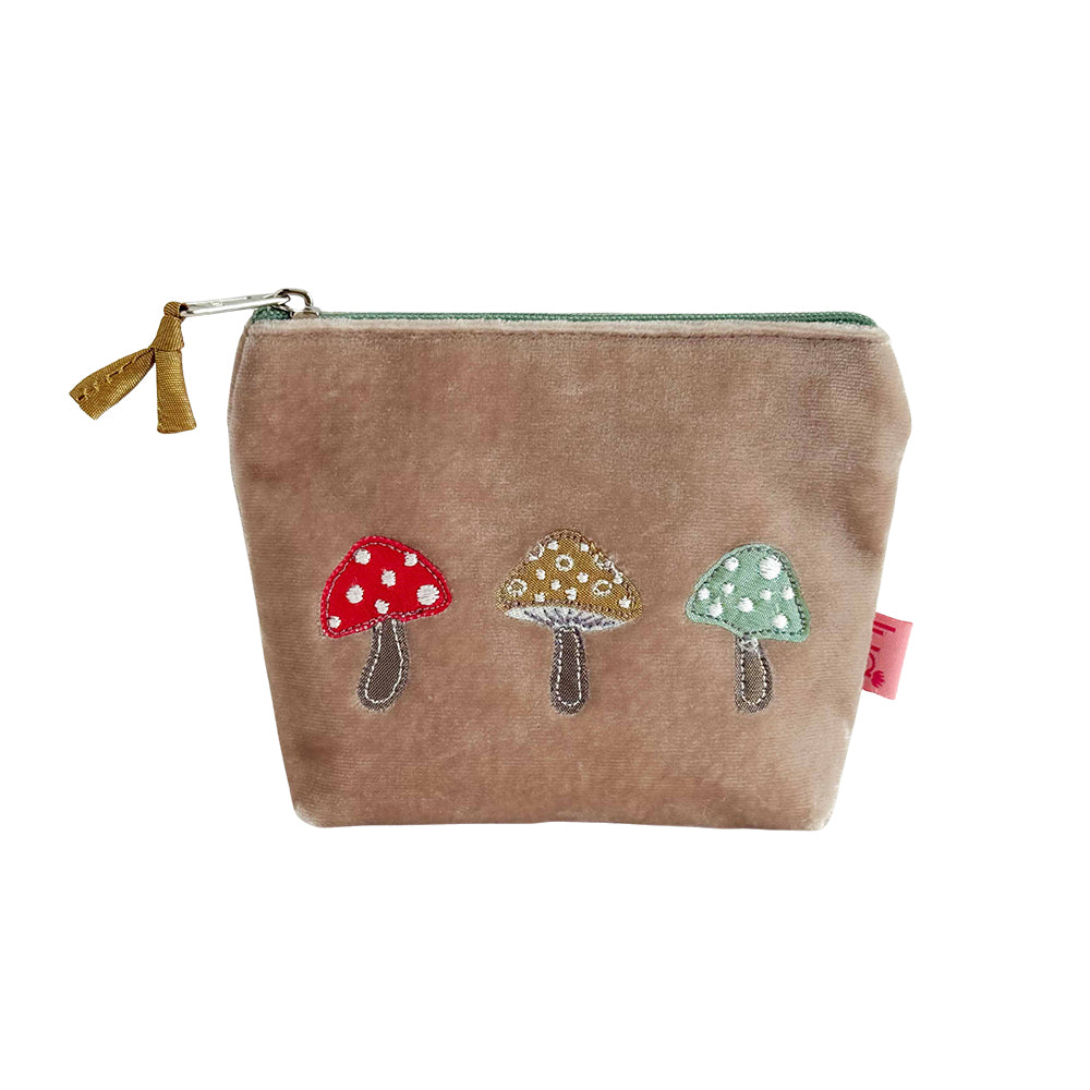 Multi Mushroom Mini Purse