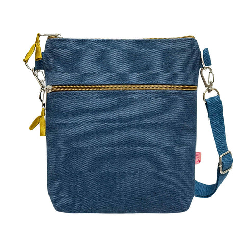 Dark Blue Cross Body Bag