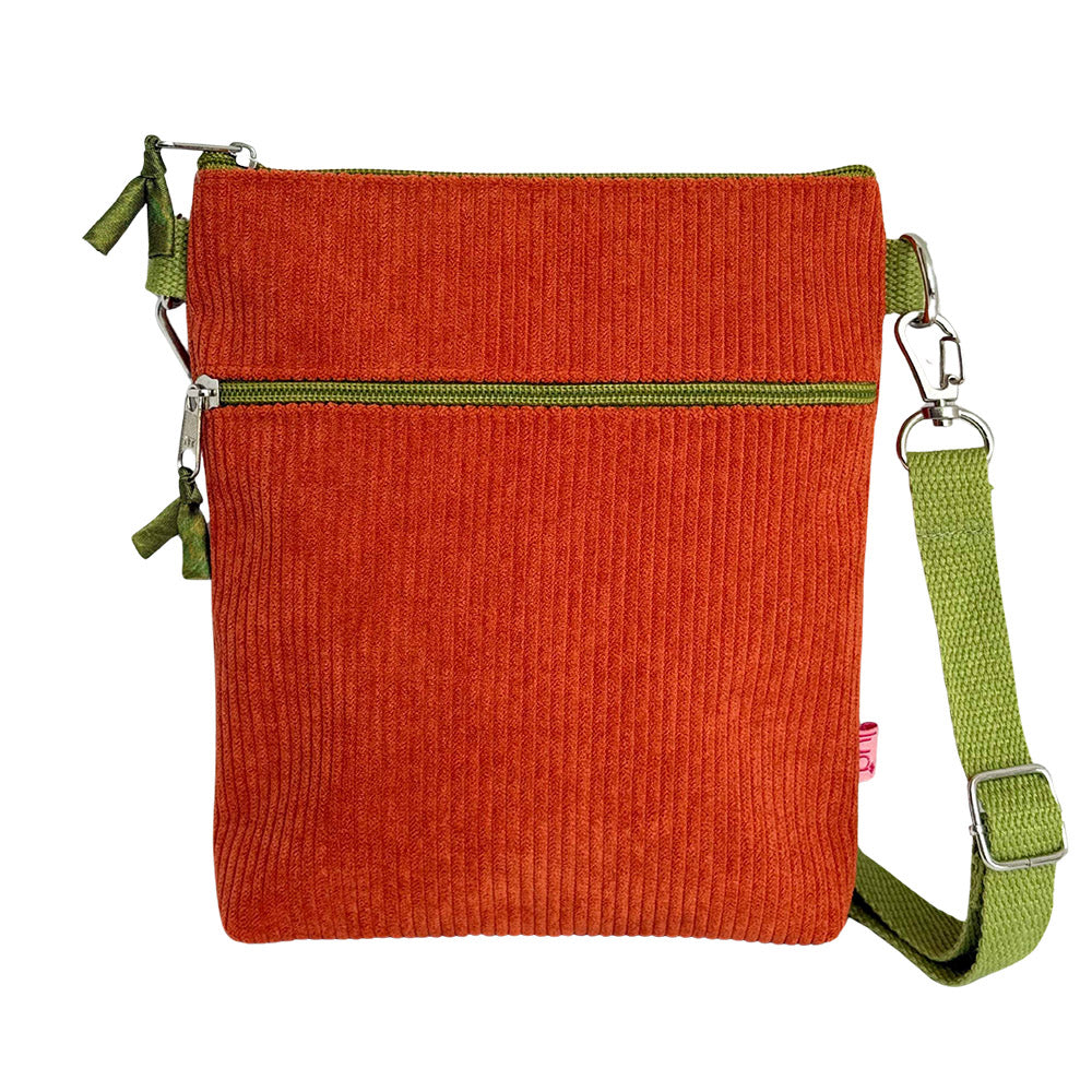 Orange Cross Body Bag