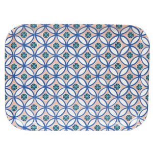 TWO LEFT! NOW £13.20 - WERE £22 - Moroccan Pink Wooden Tray