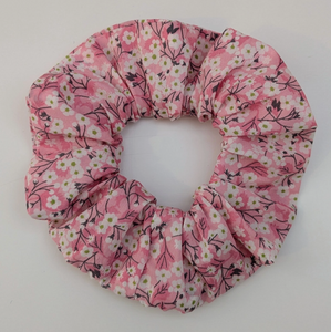 Liberty of London Fabric Hair Scrunchie - Mitsi Valeria Pink