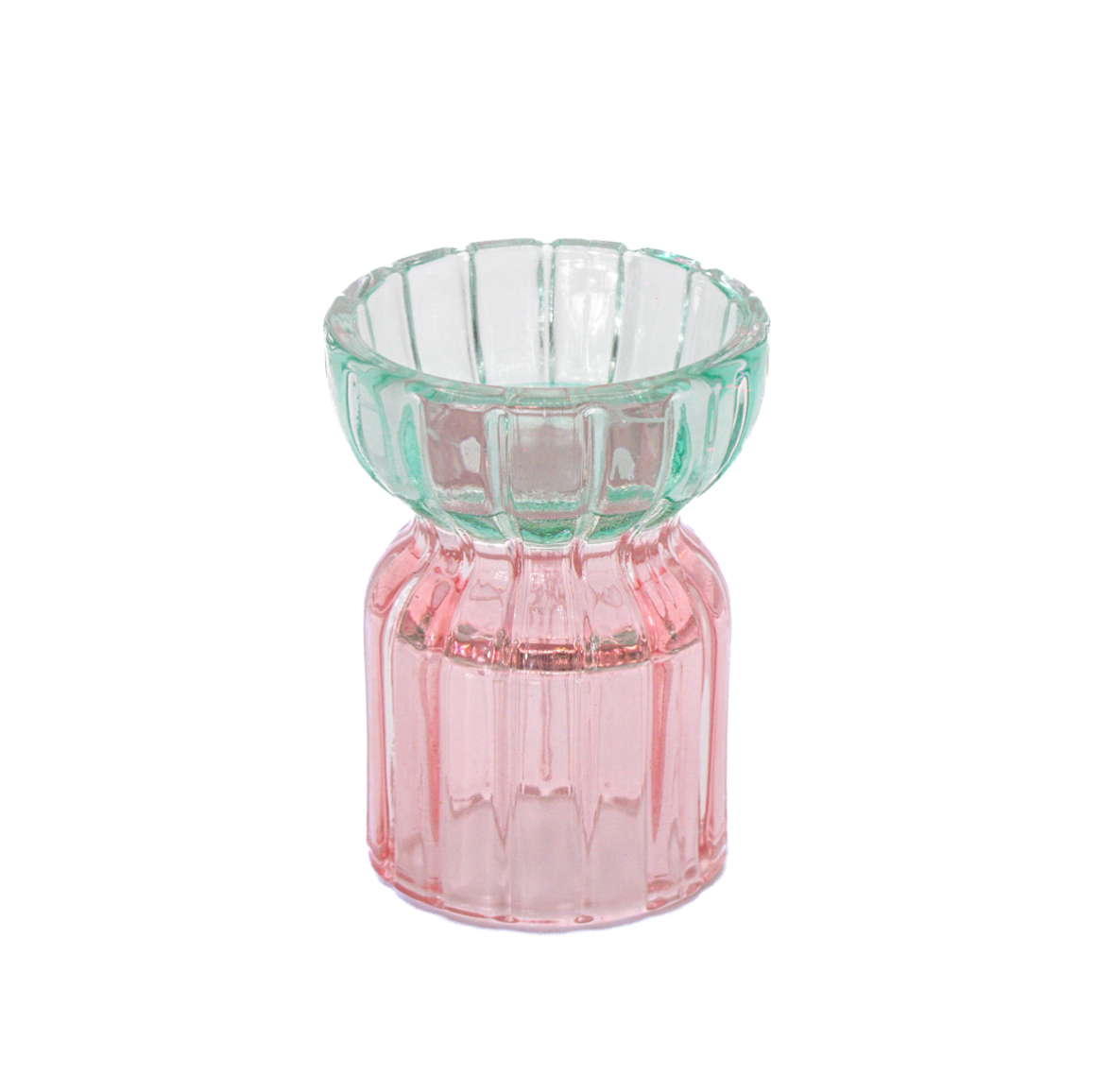 Green & Pink Tealight Holder