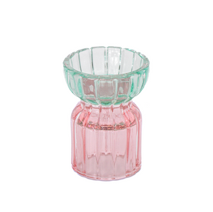 Green & Pink Tealight Holder