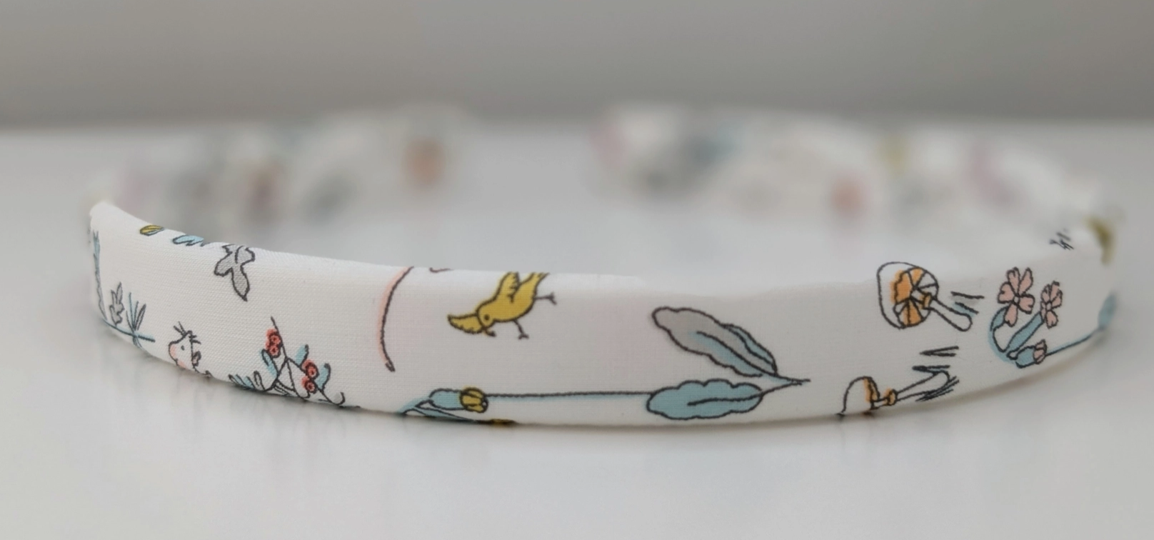 Liberty of London Fabric Headband - Theo Pink
